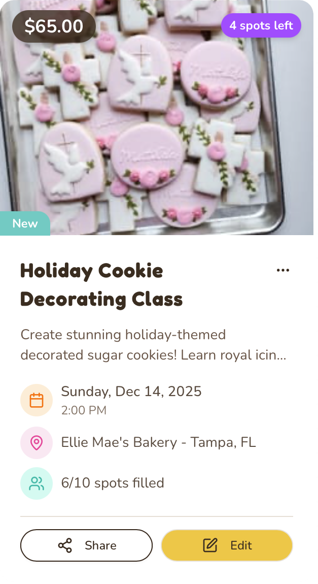 Cookie Decorating Workshop
